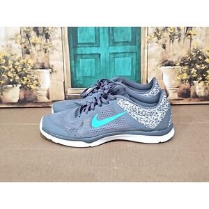 Nike Womens 10 In Season TR 5 819033-013 Gray Running Shoes Lace Up